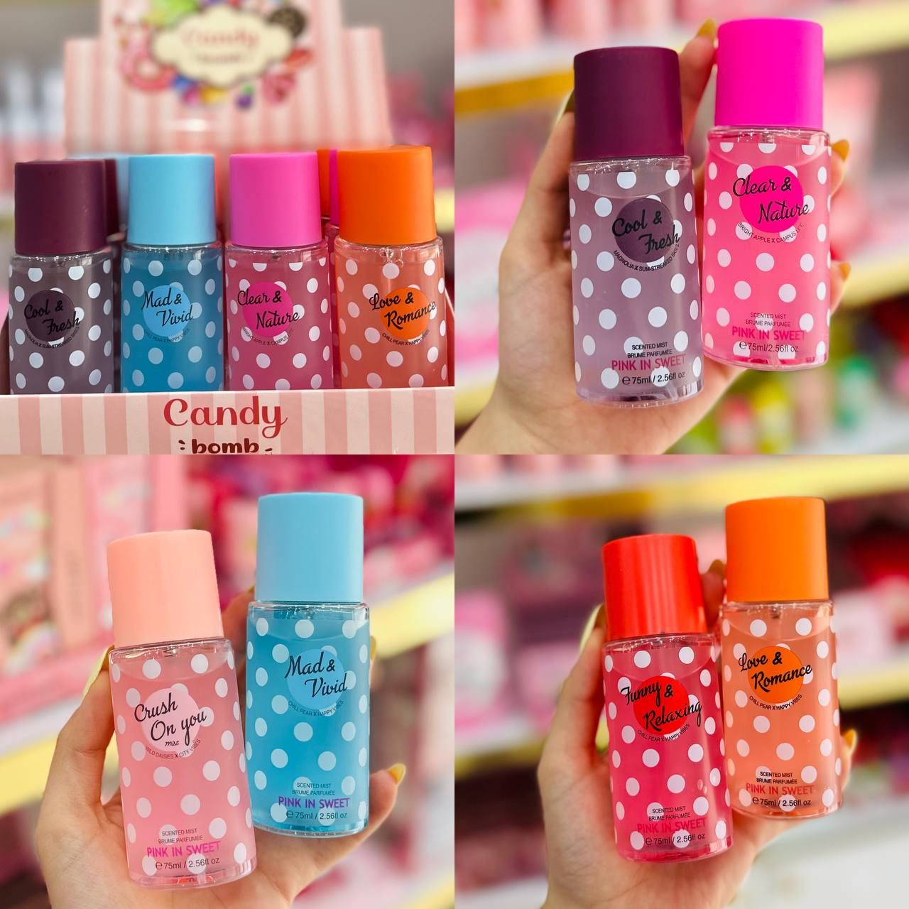 بادی اسپلش pink in sweet بادی اسپلش pink in sweet